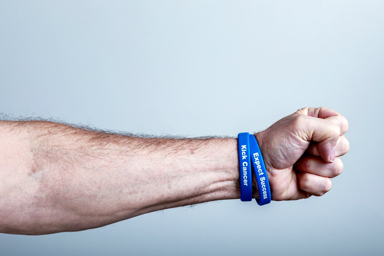 colorectal cancer awareness wristband